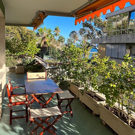 Tre Ponti Beach Apartment - Terrazzo Vista Mare Sanremo Esterno foto